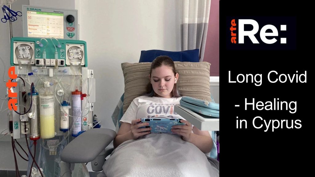 ARTE TV Documentary 'Long Covid - Healing in Cyprus' about our Apheresis Center